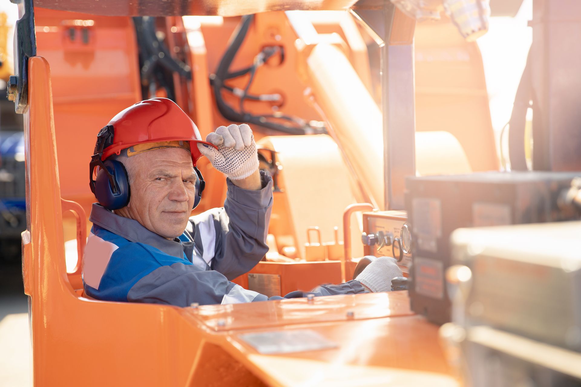 Industrial worksite
